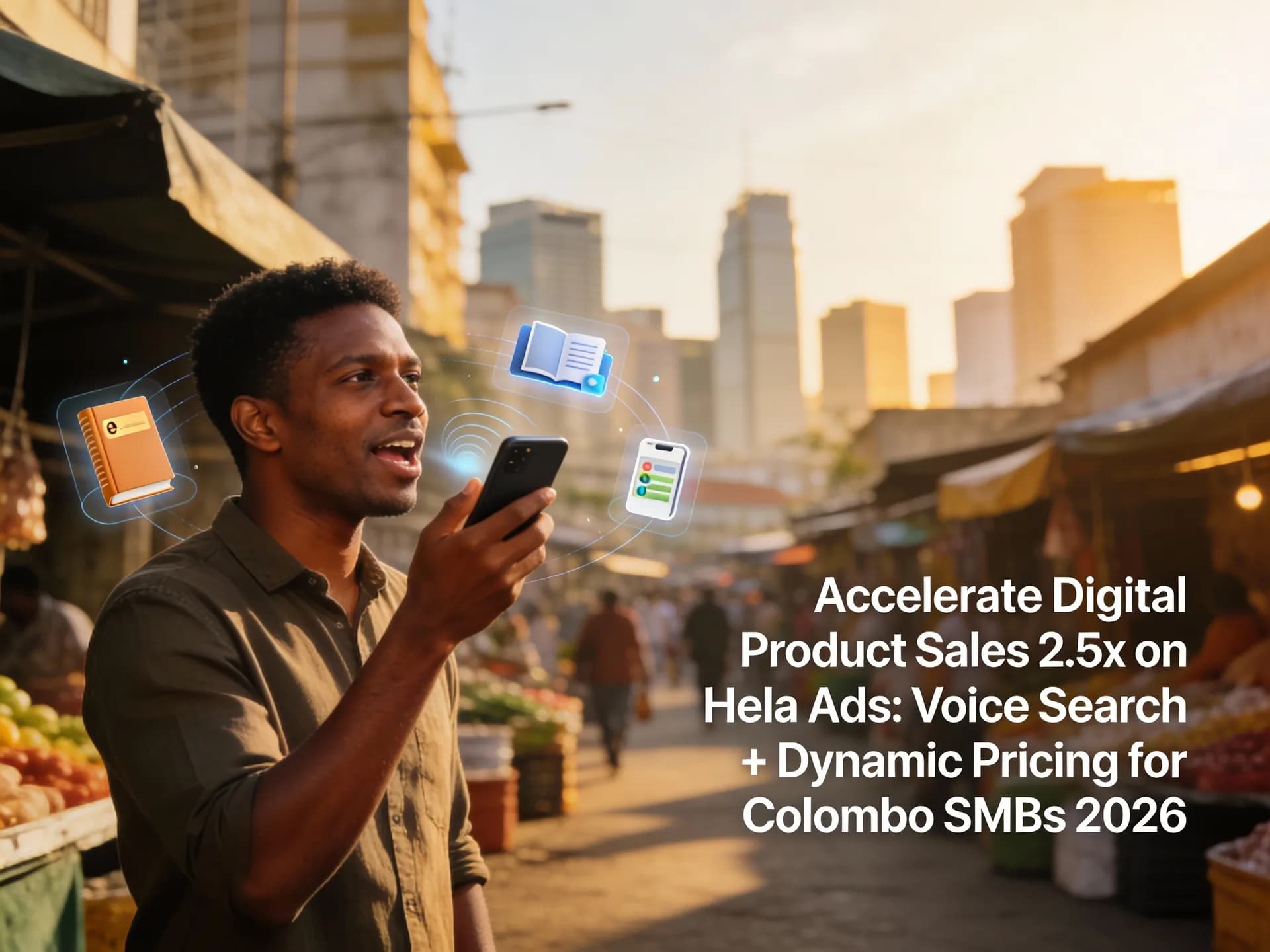 Accelerate Digital Product Sales 2.5x on Hela Ads: Voice Search + Dynamic Pricing for Colombo SMBs 2026