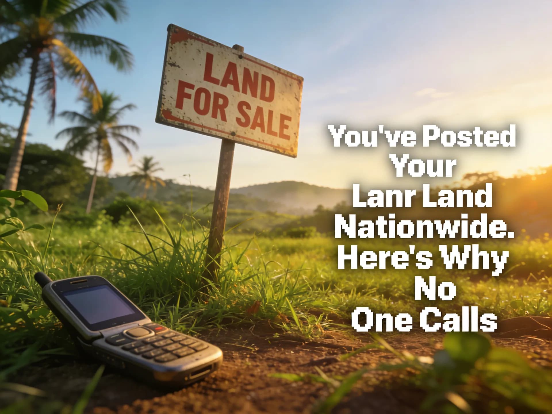You’ve Posted Your Land Nationwide. Here’s Why Nobody Calls